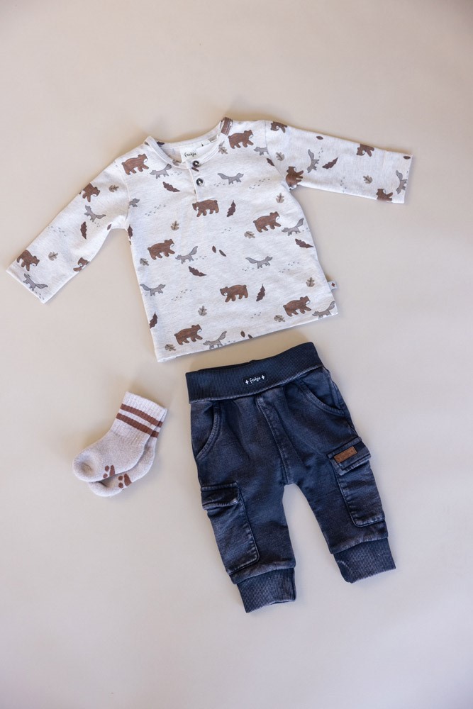 Feetje Longsleeve AOP - Wild World