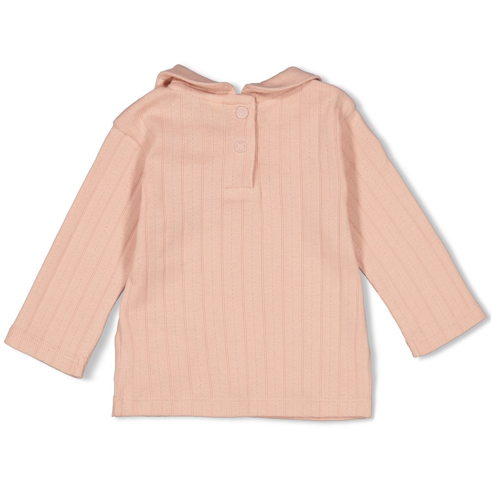 Feetje Longsleeve pointelle rib - Woodland Bloom