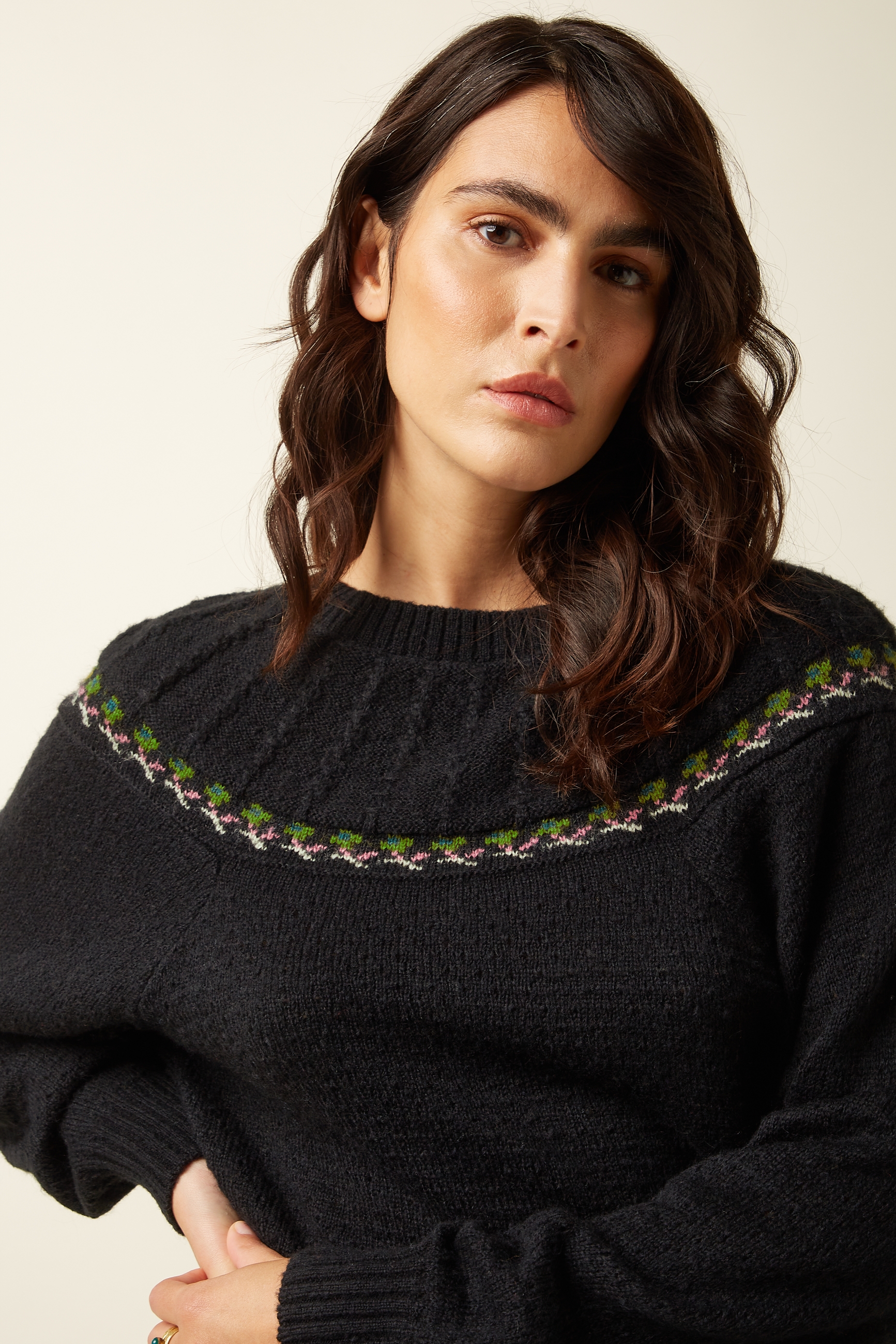 King Louie  Azzurra Yoke Top Carrasco