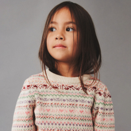 Wheat Jaquard Pullover Olga