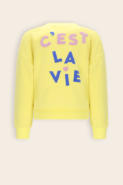 Konono Furry Sweat with C'est La Vie artwork