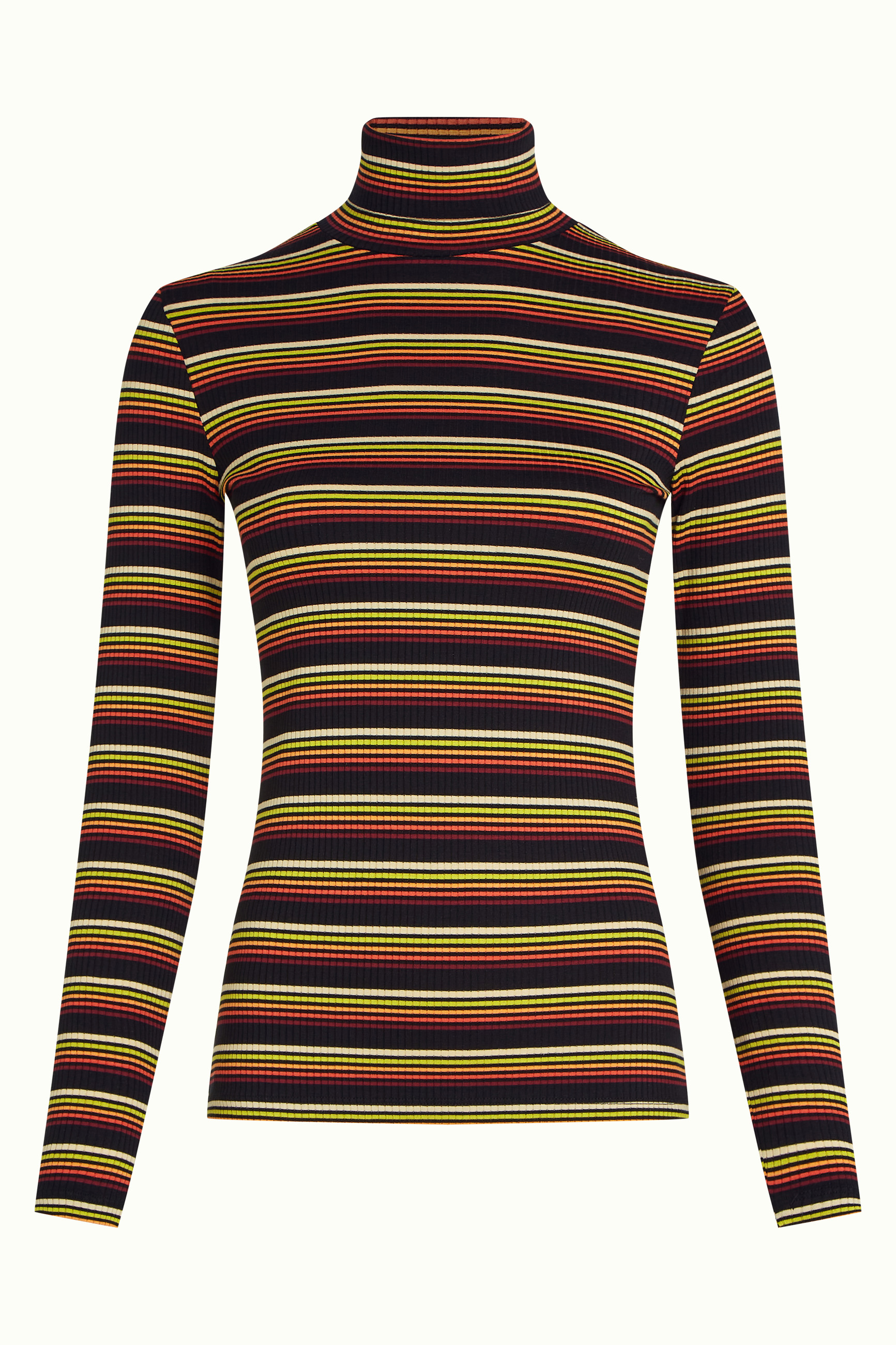 King Louie  Rollneck Top Frostine Stripe