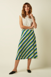 King Louie  Juno Midi Skirt Cliff