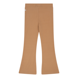 Daily7 Organic Flared Rib Split Pants