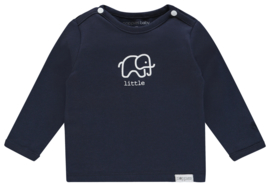 Noppies U Tee ls Amanda elephant navy