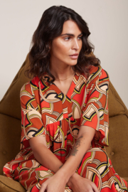 King Louie Ivana Dress Mellow Dobby