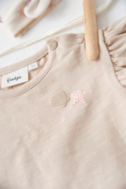 Feetje T-shirt ruches - Starfish Wishes