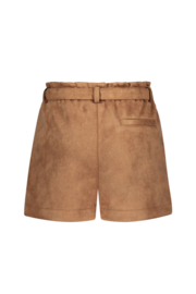 Flo Fay-Linn Flo fake leather short with shell belt