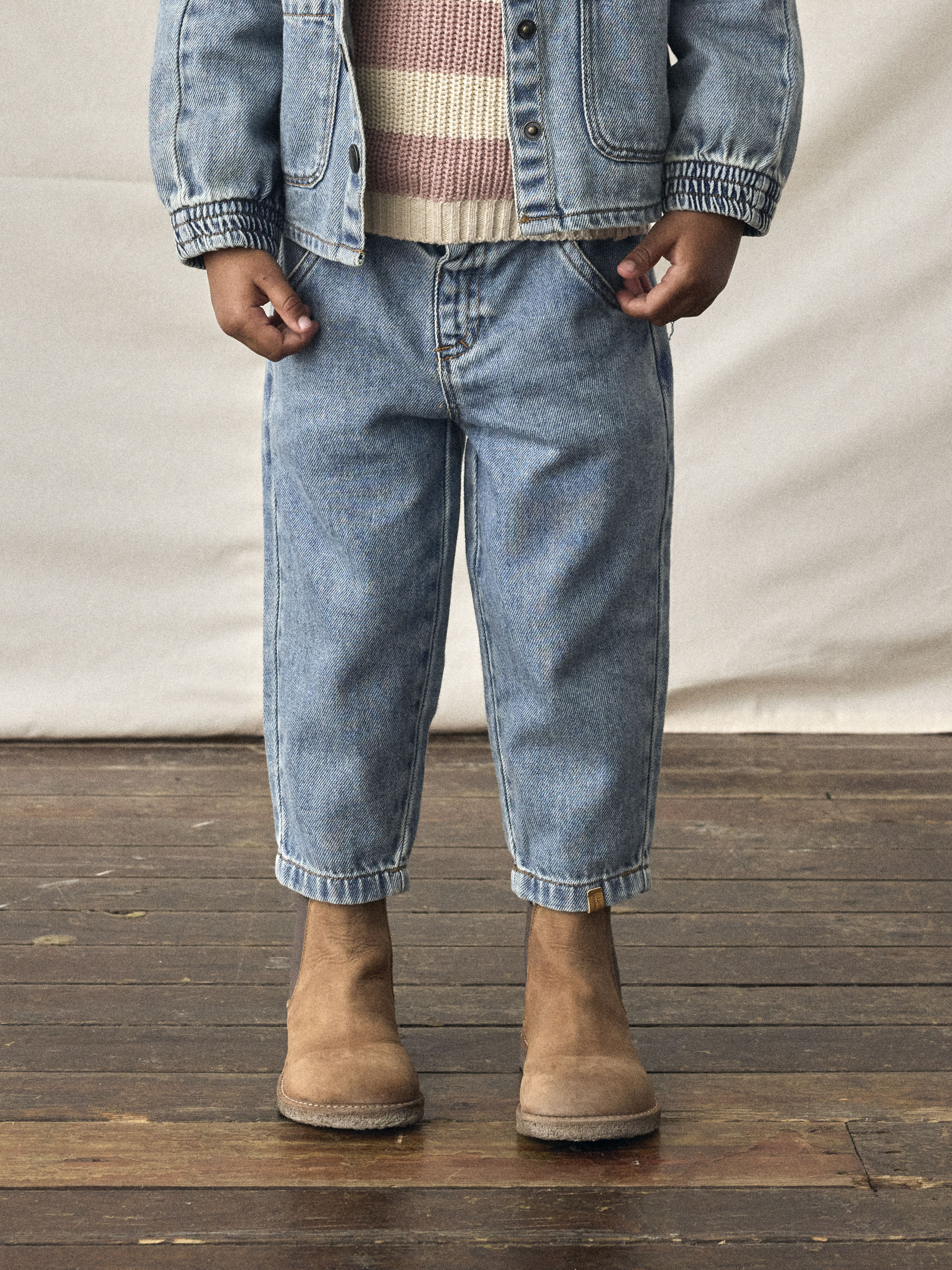 Lil' Atelier MINI NMFKAROLE LOOSE JEANS 4016-CJ LIL