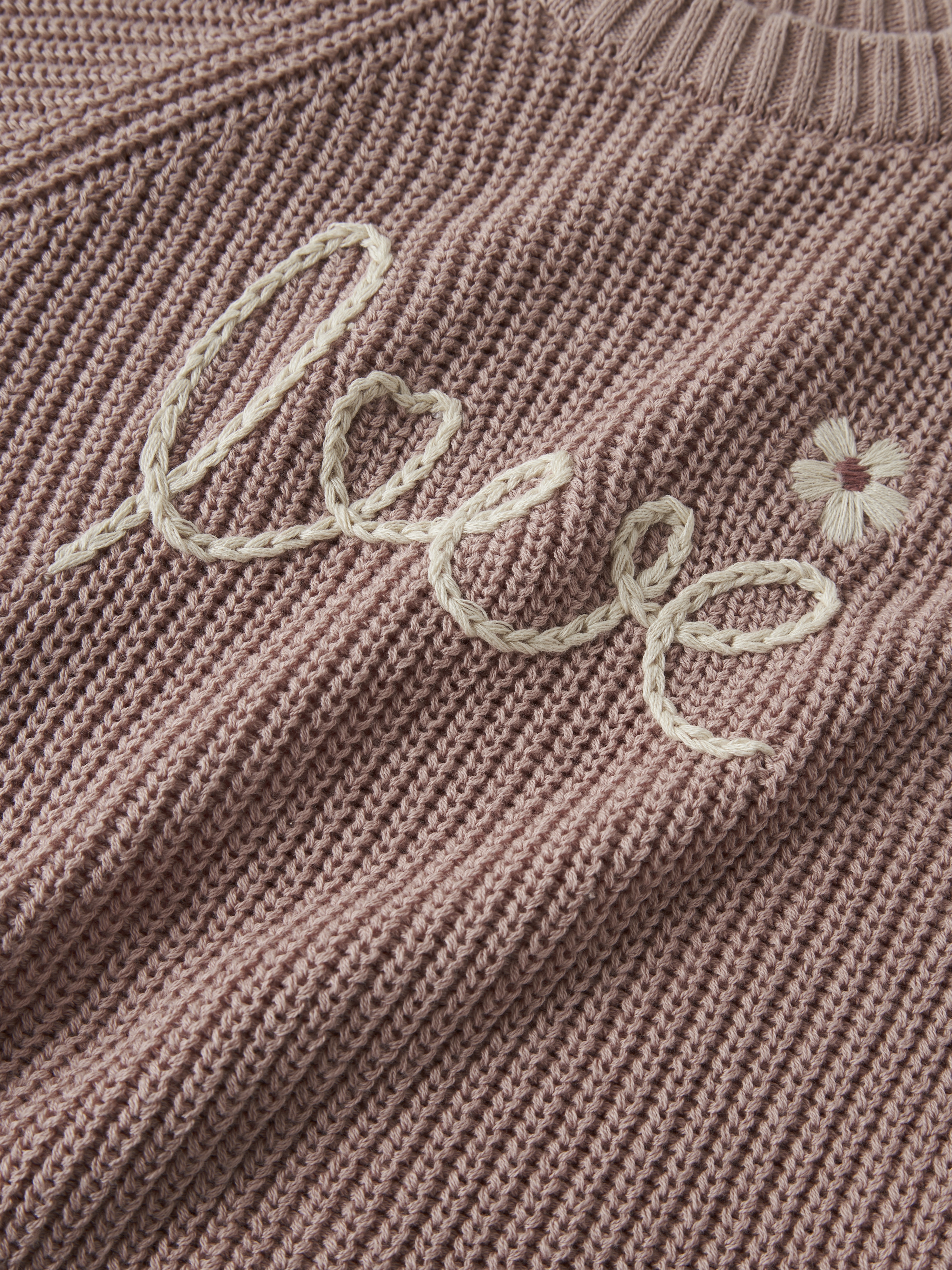Lil' Atelier MINI  NMFEMLEN EMB KNIT LIL