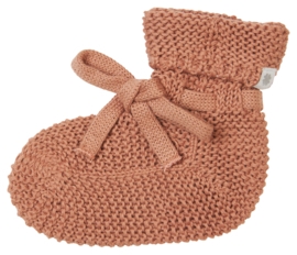 Noppies U Booties knit Nelson Café au Lait