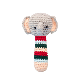 Global Affairs Crochet Rattle Elephant