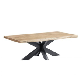 SALONTAFEL FSBT BOOMSTAM MANGOHOUT 120CM