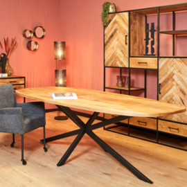 EETTAFEL FSEL MANGOHOUT DEENS OVAAL 200/240CM