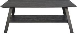 SALONTAFEL BEBE ZWART MANGOHOUT EXTRA PLANK 120CM