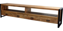 TV-MEUBEL FSBO MANGOHOUT 4 LADES 220CM