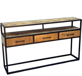 SIDETABLE VISGRAAT MANGOHOUT 140CM