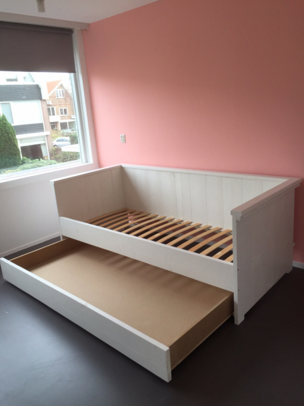 Bedbank RAL9010 Kinderbedden KSK Houten meubelen