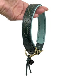 Halsband Stitch - forrest green