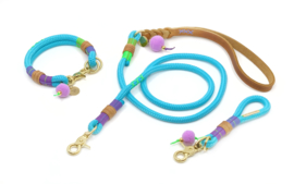 combinaties met turquoise/aqua touw