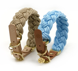 halsband gevlochten touw verstelbaar