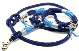 combinaties met donker blauw touw
