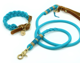 combinaties met turquoise/aqua touw