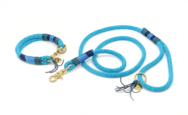 combinaties met turquoise/aqua touw