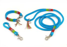 combinaties met turquoise/aqua touw