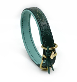 Halsband Stitch - forrest green