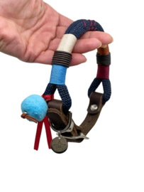verstelbare halsband touw