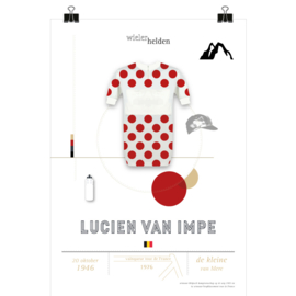 Affiche de cyclisme vintage - Lucien van Impe