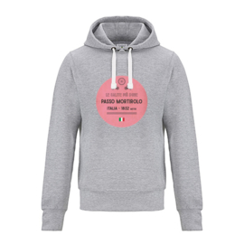 Cycling hoodie  Passo Mortirolo