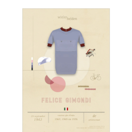 Affiche de cyclisme - Gimondi