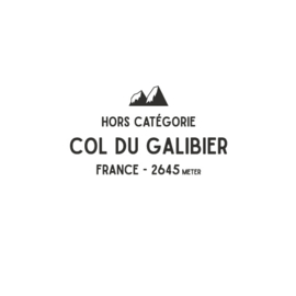 Wielren sweater col du Galibier