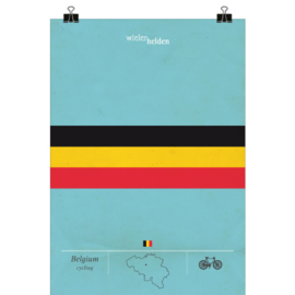 Cycling poster - Belgium