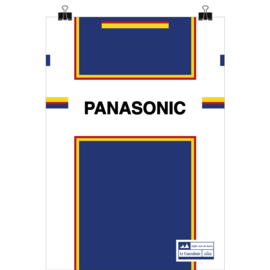 Vintage cyclingposter - Panasonic cyclingteam