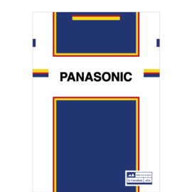 Vintage cyclingposter - Panasonic cyclingteam