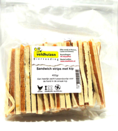 Kip/vis strips 400gr