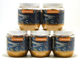 Pindakaas met meelwormen 5 potten