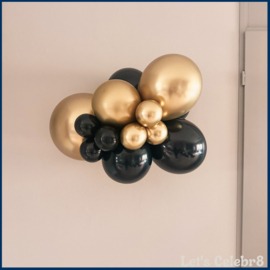 DIY Organic ballontros - Black chique