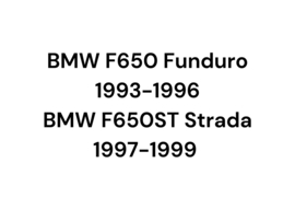 F 650 Funduro 1993-1996 | ST Strada 1997-1999