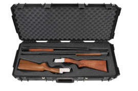 (437)  Double Custom Breakdown Shotgun Case SKB 3i-3614-cbd