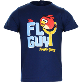 Angry Birds baby t-shirt  6 t/m 23 maanden - Donkerblauw / Groen/ Rood
