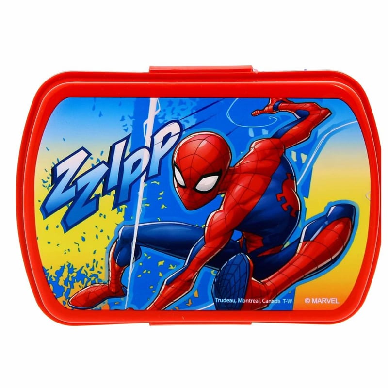 Lunchbakje Spiderman - Lunchbox jongens - Disney Spiderman - Basisschool bakje - Broodtrommel