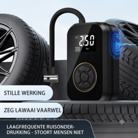 Draadloze Digitale Luchtpomp  – Voor Scootmobielen & Elektrische Rolstoelen