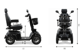 Presto S Scootmobiel 17km/u