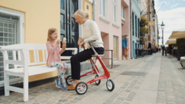 Carbon Ultralight Rollator trust care Inclusief afneembare tas