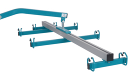 AKS-transportbeugel voor liggende transfers