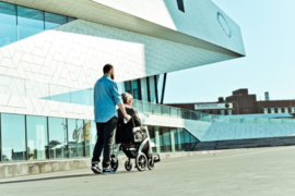 Rollz Motion 2 – Rollator en Rolstoel in 1 | Lichtgewicht & Opvouwbaar